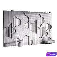 Decorative Wall panel 65 3D Model Corona
