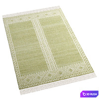 Verdala Flat Woven Wool Rug By La Redoute 3D Model Corona
