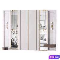 Decorative Wall panel 57 3D Model Corona