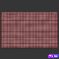 Carpet 007 3D Model Corona