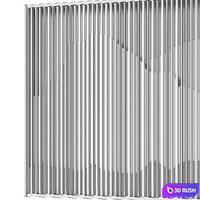 Wall panel 10 3D Model Corona