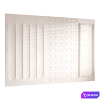 Decorative Wall panel 71 3D Model Corona