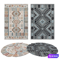 Rugs 3D Model Vray, Corona