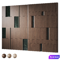 Decorative panels 1 3D Model Corona