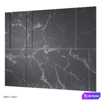 Decorative panels 2 3D Model Corona