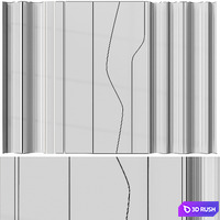 Wall panel 14 3D Model Corona