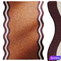 Carpet Othelo, La Redoute 3D Model Corona