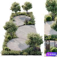 Town Square 5 3D Model Corona