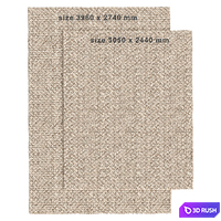 Rug Telluride Collection 3D Model Vray, Corona