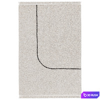 Nell graphic style rug from LA REDOUTE INTERIEURS 3D Model Corona