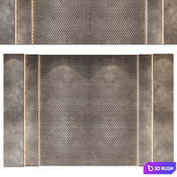 Wall Panel Decor 134 3D Model Corona