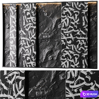 Wall panel 38 3D Model Corona