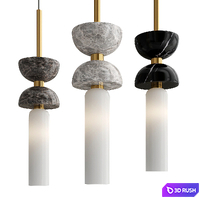 Maytoni Kyoto MOD178PL-01GR 3D Model Vray, Corona