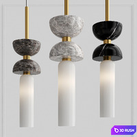 Maytoni Kyoto MOD178PL-01GR 3D Model Vray, Corona