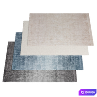 Viscose Rug Ombre By Benuta 3D Model Corona
