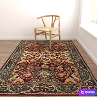 Rugs 3D Model Vray, Corona