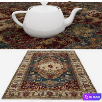 Rugs 3D Model Vray, Corona