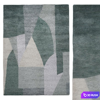 District Spruce RUG 3D Model Vray, Corona