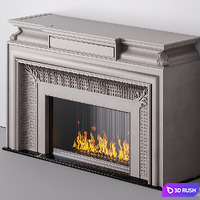 Fireplace euroclassic 3D Model Corona