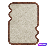 Minimalist carpet 3D Model Corona