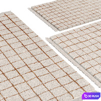 Ocana carpet from LA REDOUTE INTERIEURS 3D Model Corona