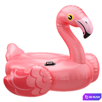 Pink Intex mega flamingo Inflatable Island 3D Model Vray, Corona