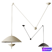 Ferm Living Lod Pendant Lamp 3D Model Corona
