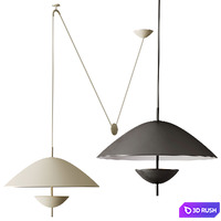 Ferm Living Lod Pendant Lamp 3D Model Corona