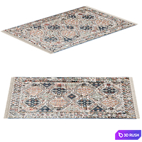 Carpet Grazia RG233-R87 3D Model Corona