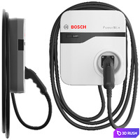 Bosch Electric Car Power Max Charging Station 3D Model Corona