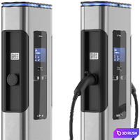 EV Charger SICHARGE CC AC22 by SIEMENS 3D Model Corona