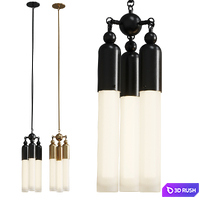 Apparatus Tassel pendant light 02 3D Model Vray, Corona