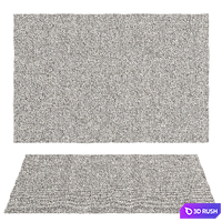Carpet VOKSLEV from IKEA 3D Model Vray, Corona