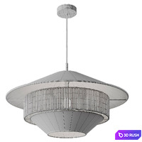 Stevie Mixed Woven Pendant 3D Model Corona