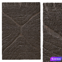 TARRAS WOOL RUG Mochaccino 3D Model Vray, Corona