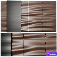 Wall panel 46 3D Model Corona