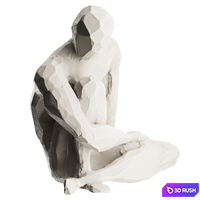 Sculpture Abstract human / Rory Menage 07 3D Model Corona