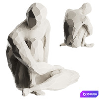 Sculpture Abstract human / Rory Menage 07 3D Model Corona