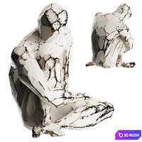 Sculpture Abstract human / Rory Menage 07 3D Model Corona