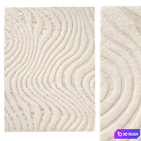 ANSA WOOL RUG 3D Model Vray, Corona