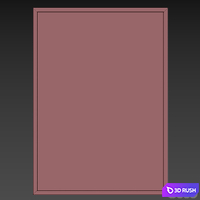 Doormat 3D Model Vray, Corona