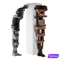 ANTONY GORMLEY Propper Series Sculptures SET001 3D Model Corona