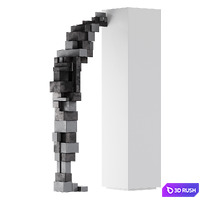 ANTONY GORMLEY Propper Series Sculptures SET001 3D Model Corona