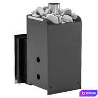 Stove Ermak 12 PS Classic 3D Model Corona