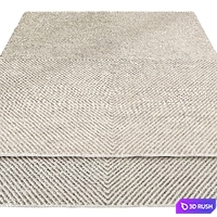 Wool carpet Axiom 3D Model Vray, Corona