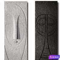 Panno Ethnic Faces 3D Model Corona