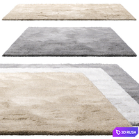 Benuta Dave Rectangular Fur Rug (3 colors)