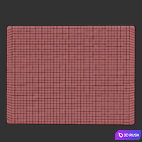 Sands rug by Claudia 3D Model Vray, Corona