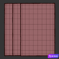 Rug High Line 3D Model Corona