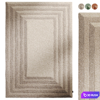 Wool Rug Tilo, Benuta 3D Model Corona